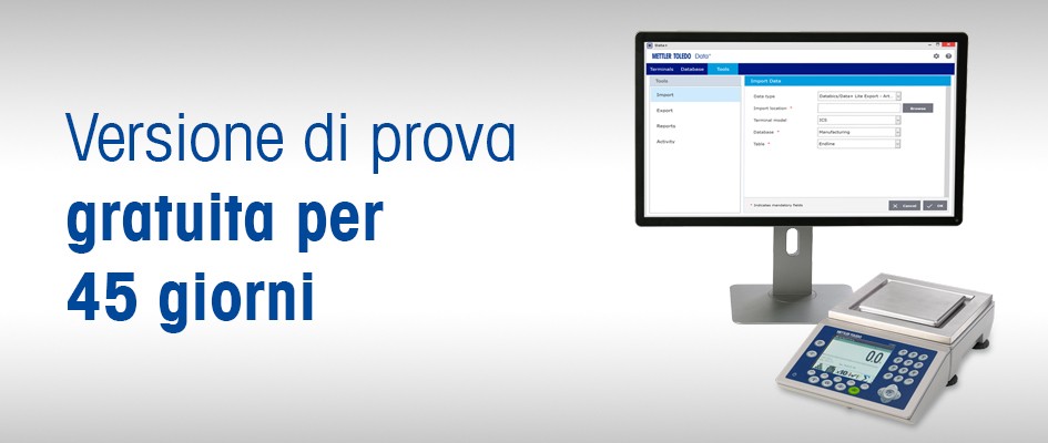 Software per la gestione dei dati Data+