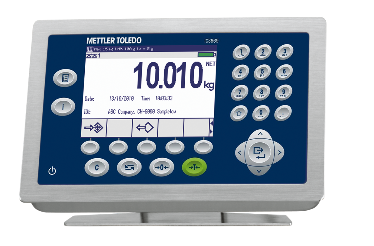 FreeWeigh.Net Remote Terminal for Wet Areas – ICS669rem