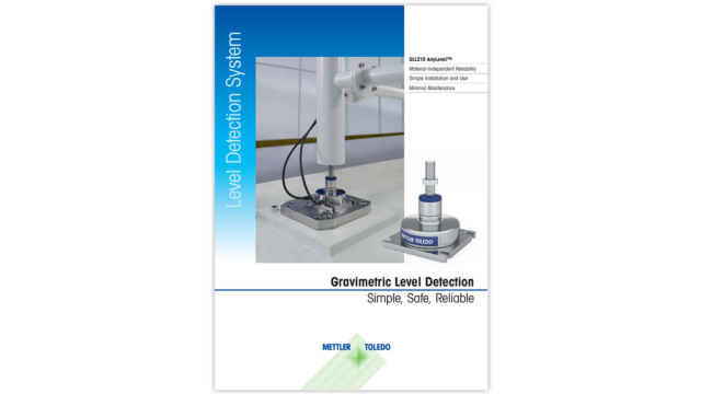SLL210 AnyLevel Sensor Brochure Cover