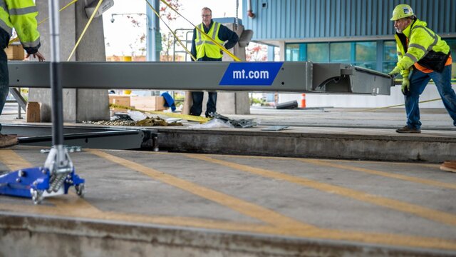 Expert Industrial Vehicle Scale Installation