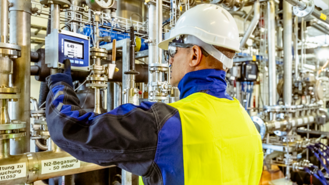 Person at a production Facility Person at a production Facility