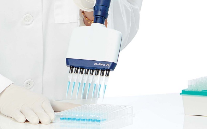 LTS multichannel pipette