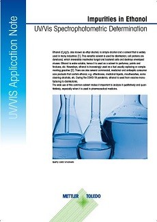 UV Vis Spectrophotometry for Quality control of ethanol