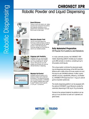 Datasheet: CHRONECT XPR