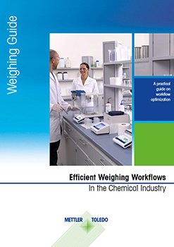 The guide explores six common lab workflows in the chemical industry where weighing plays an integral role: Formulation, moisture analysis (loss on drying/ignition), particle size analysis/distribution, density determination, sample preparation for titration, and preparation of reference substances for HPLC or GC. 