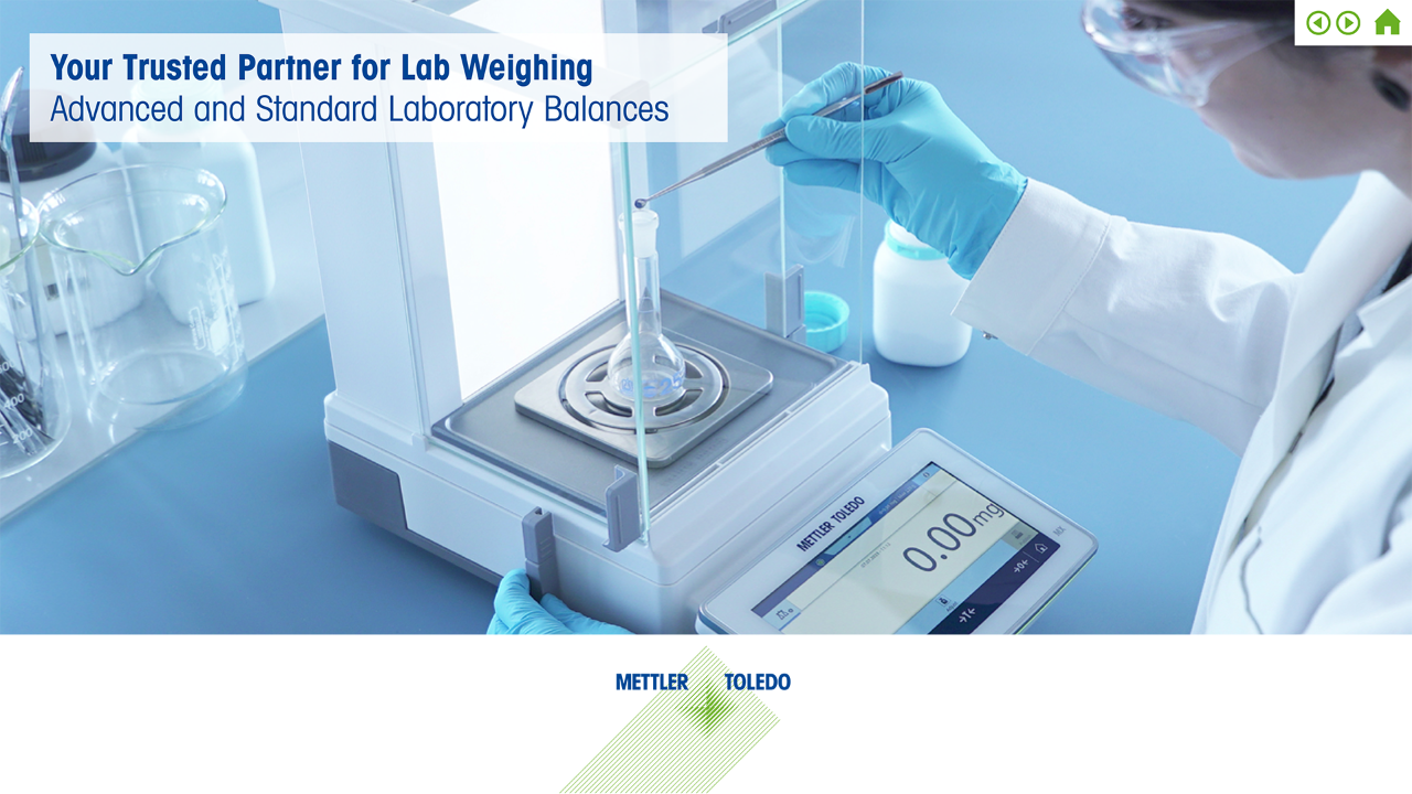 Brochure: Advanced and Standard Laboratory Balances