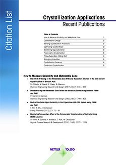 Crystallization and Precipitation Citation List