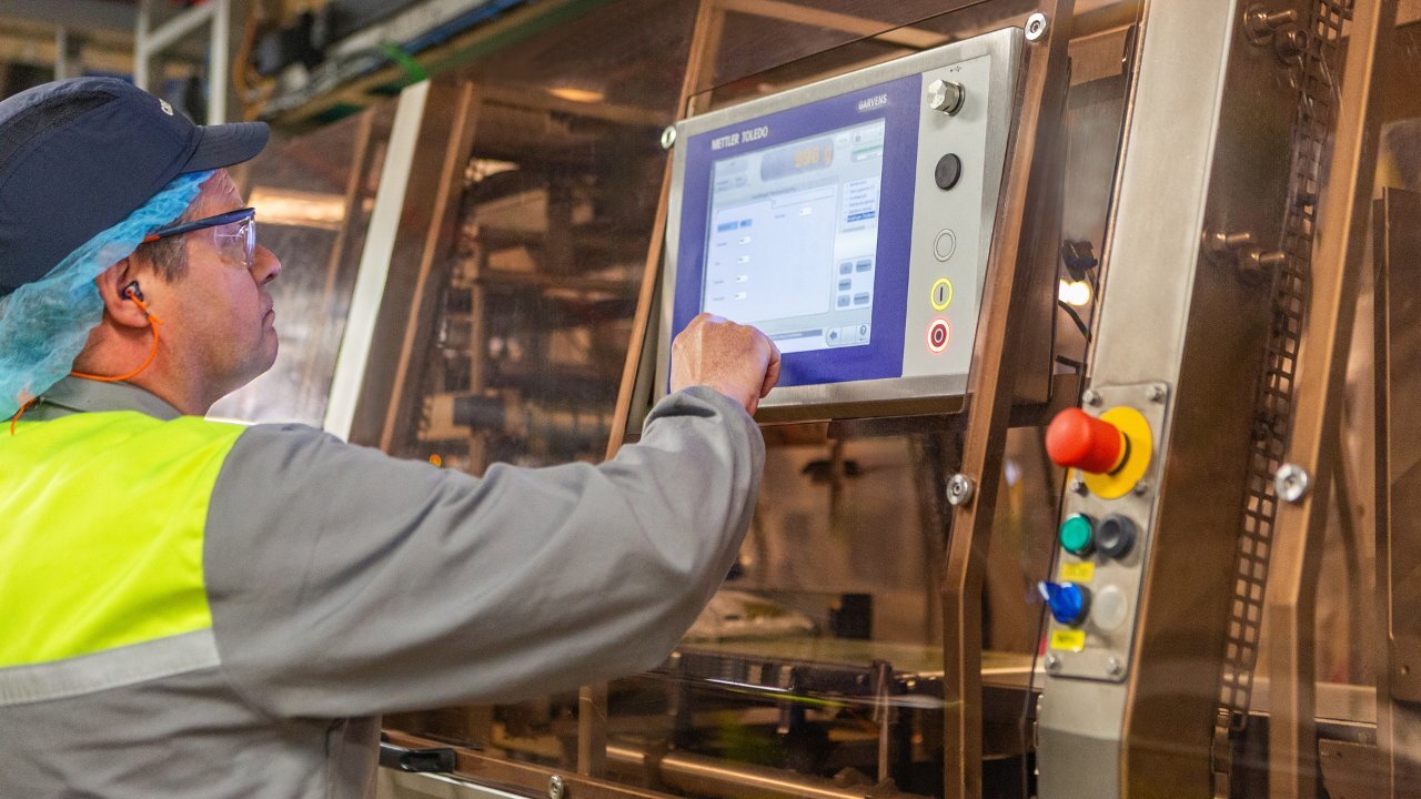 Checkweighing interface