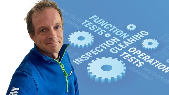 Janus Dumelie, field service technician at METTLER TOLEDO Benelux