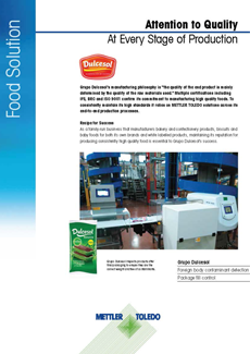 Dulcesol - Attention to Quality