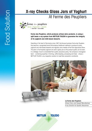 Ferme des Peupliers See Success With X-ray Inspection