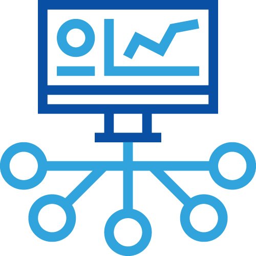 Leverage data analytics icon