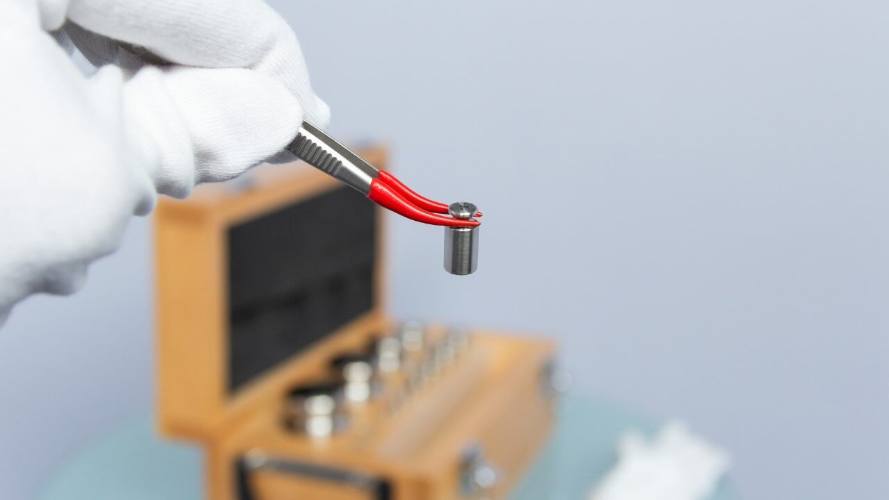 Calibration services for dynamic checkweighers - test weights