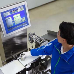 Test Samples and Weights for Product Inspection