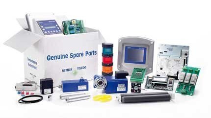 Spare parts for product inspection