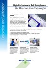 Checkweigher Calibration and Verification | Datasheet