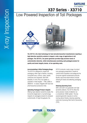 Ficha técnica de la serie X3710
