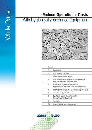  How Hygienically-designed Equipment can Reduce Operational Costs