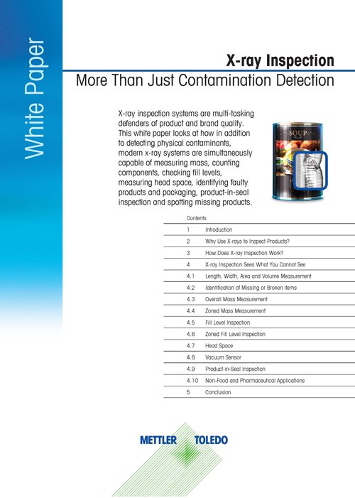 X-ray Inspection - More Than Just Contamination Detection