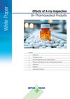 Effects of X-ray Inspection on Pharmaceutical Products