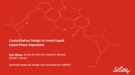 Crysallization Design to Avoid Liquid-Liquid Phase Separation