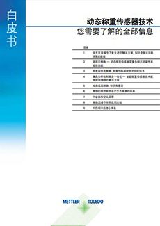 动态称重传感器技术