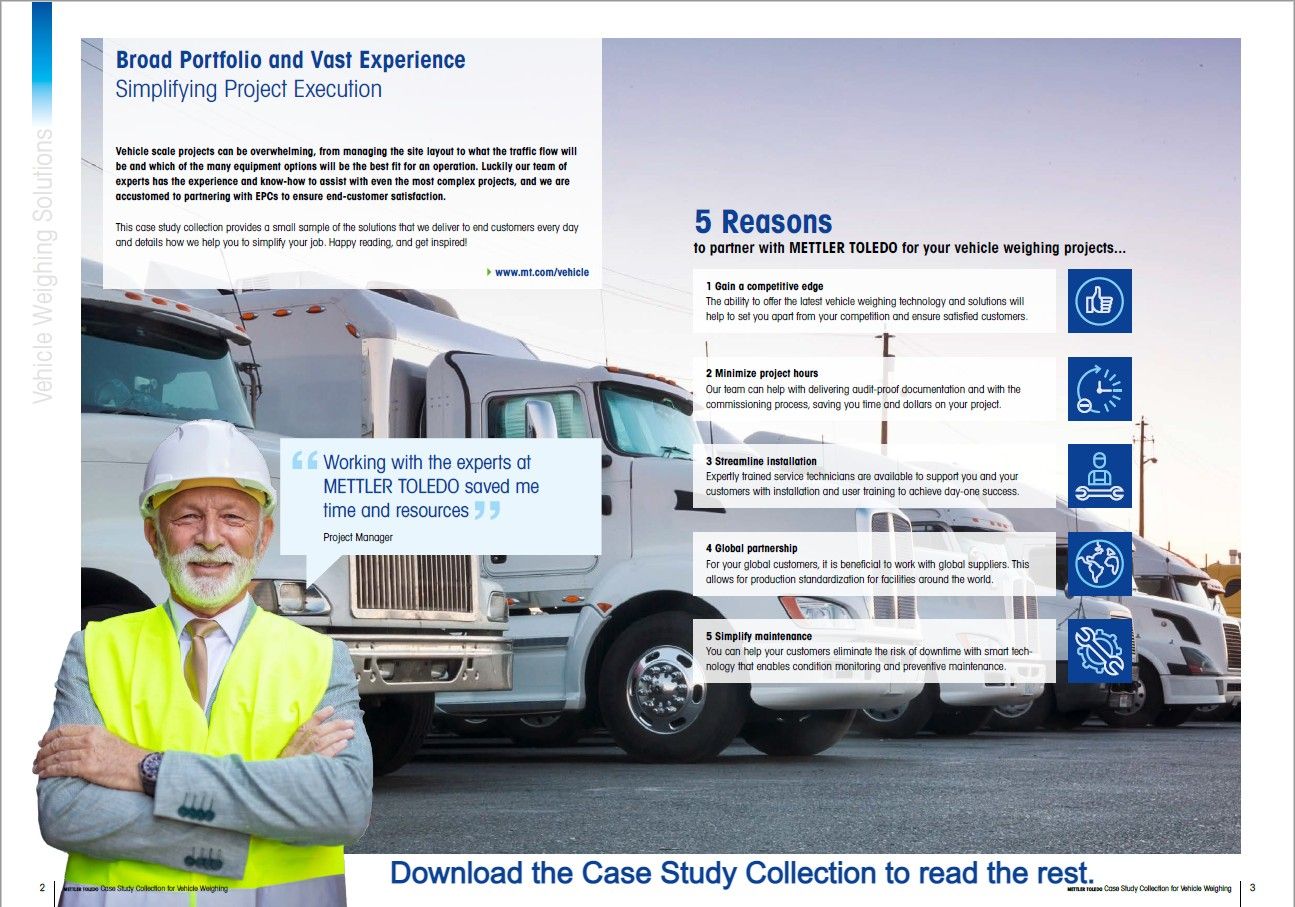 Case Study Collection: Simplify Vehicle Weighing Projects