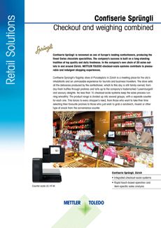 Confiserie Sprüngli Case Study