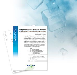 Estrategias para la distribución del tamaño de los cristales Estrategias para la distribución del tamaño de los cristales