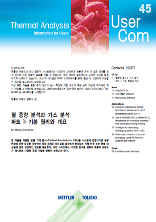 Thermal Analysis UserCom 45
