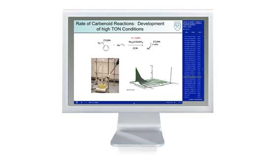 Reacciones carbenoides catalizadas con rodio asimétrico