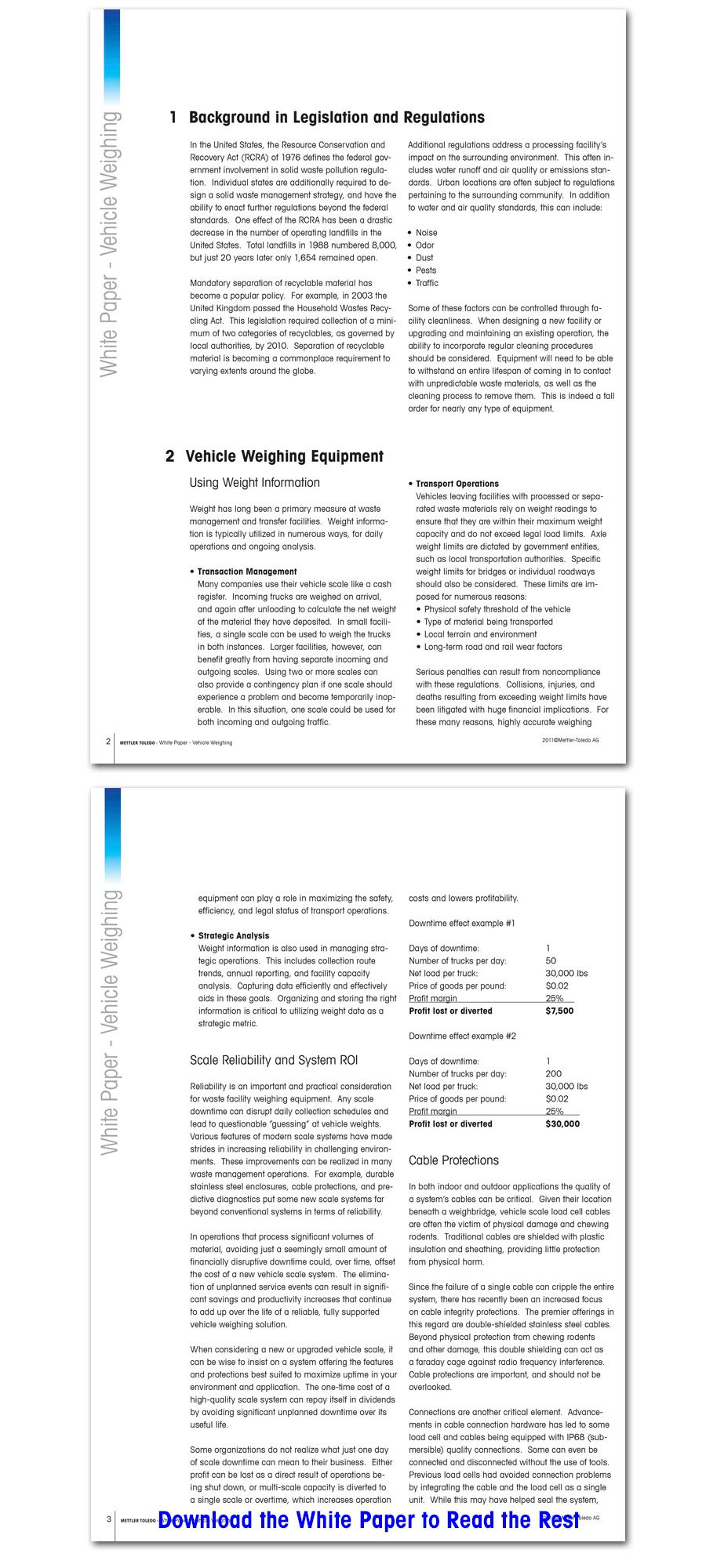 Weighing Compliance for the Waste Industry
